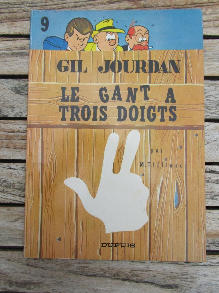 BD Gil Jourdan: Le gant à 3 doigts, Les moines rouges! 64-66, Livres, Enlèvement