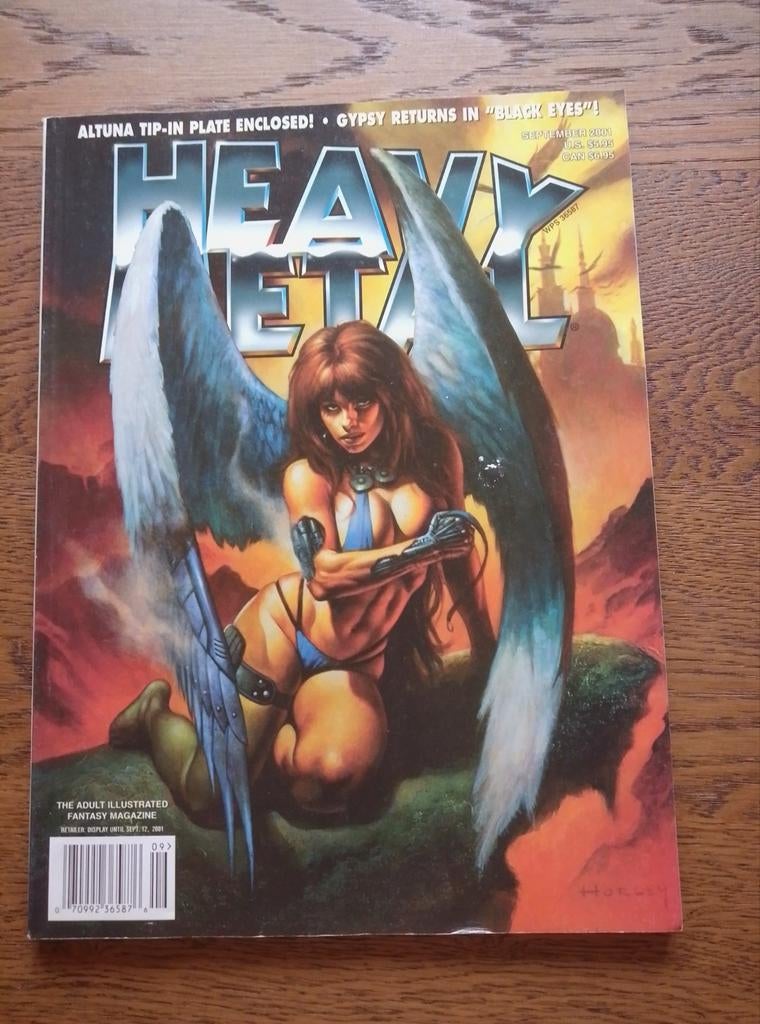 Heavy metal, Boeken, Ophalen