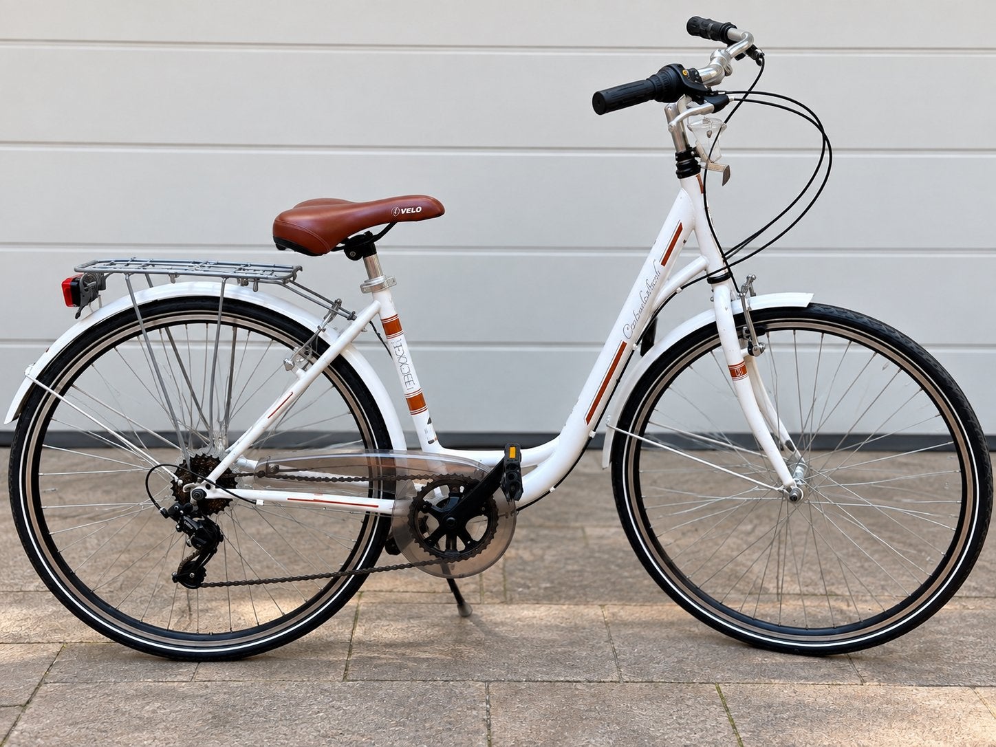 Excel Damesfiets 28 Inch – Wit – Goede Staat, Enlèvement, Utilisé, Vitesses