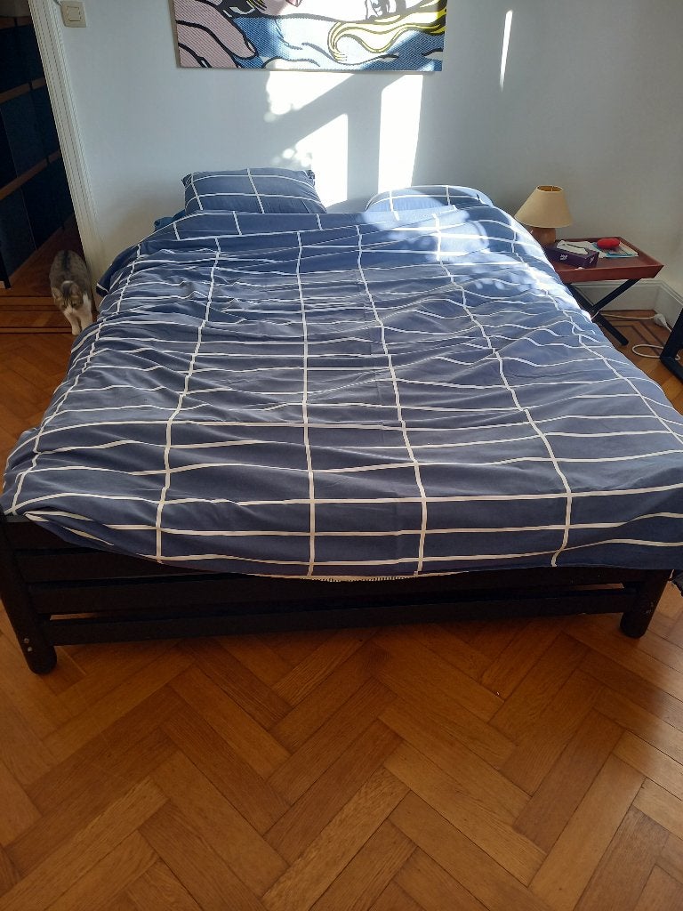 A donner lit Futon sommier et matelas, Enlèvement, Utilisé
