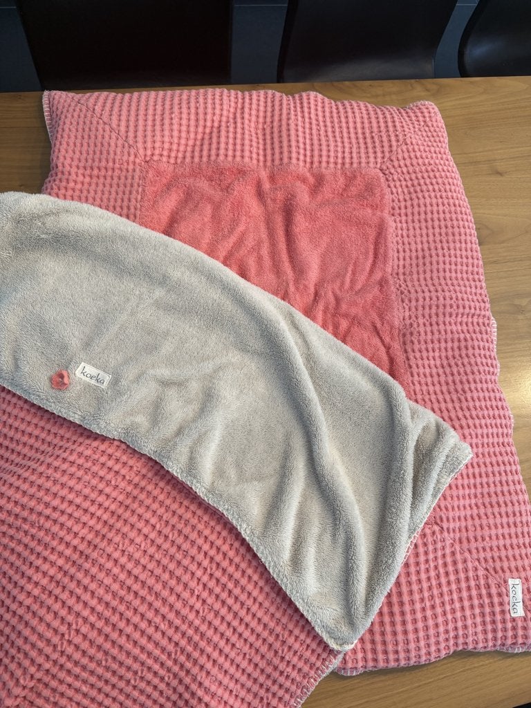 Koeka parklegger en deken, Kinderen en Baby's, Ophalen, Gebruikt, Koeka, Roze