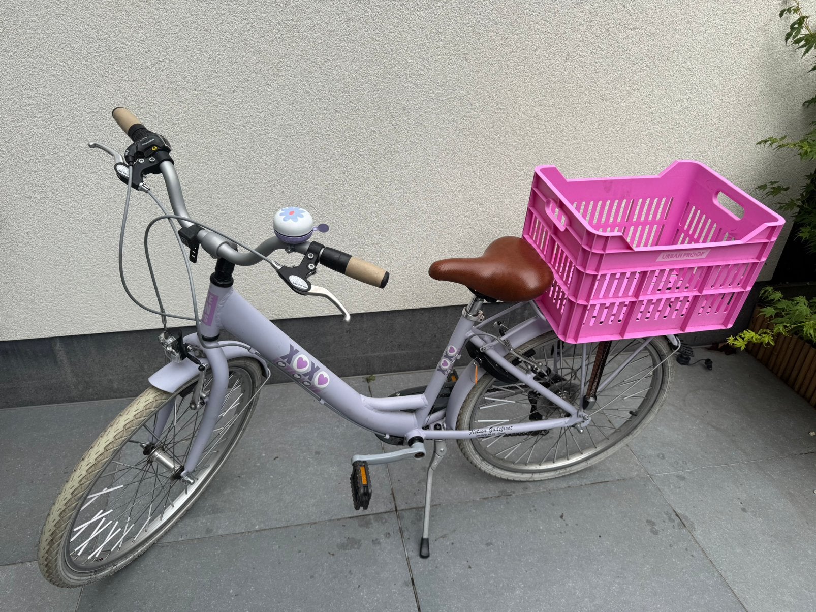 Bike fun kids lila, Ophalen, Velgrem, Versnellingen, Gebruikt