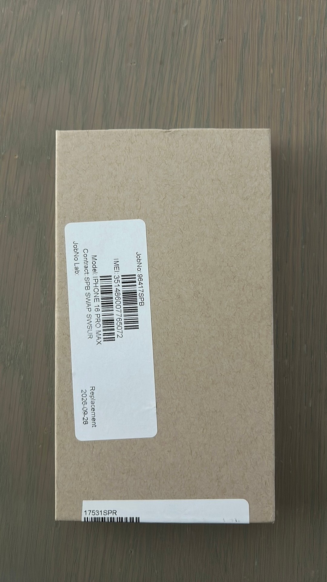 iPhone 16 Pro Max 256GB Black Titanium – Splinter Nieuw, Télécoms, 256 GB, Enlèvement ou Envoi, Reconditionné, IPhone 16 Pro Max