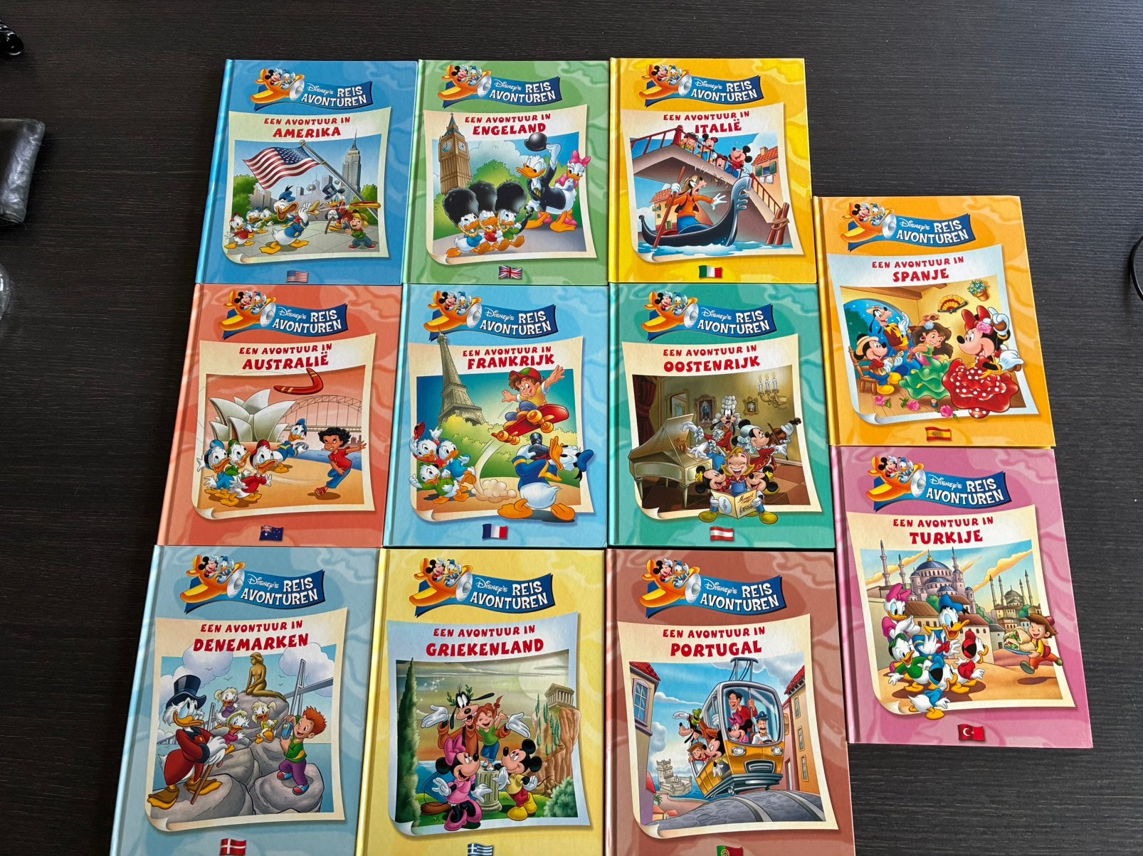 11 Disney Reis Avonturen boeken, Ophalen, Zo goed als nieuw, Amerika