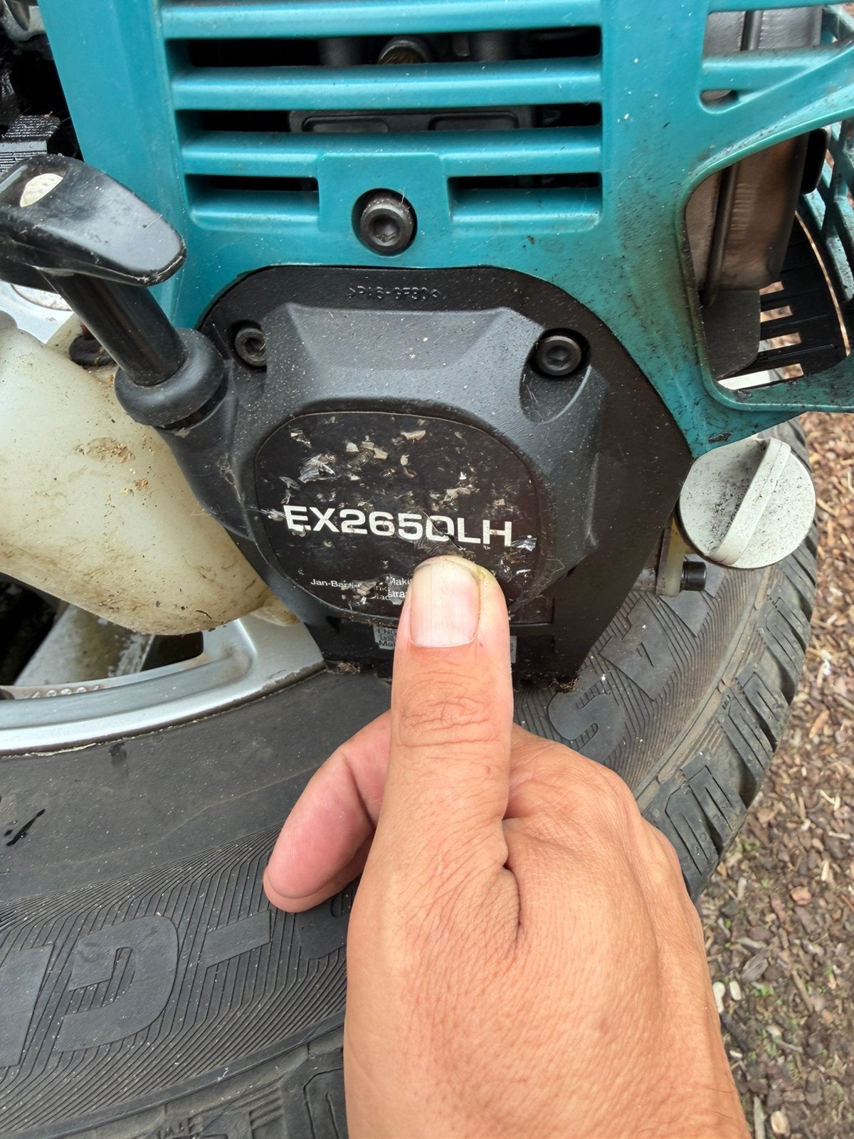 Makita multitool – kettingz. + heggensch. + verlengst, Ophalen, Gebruikt, Benzine