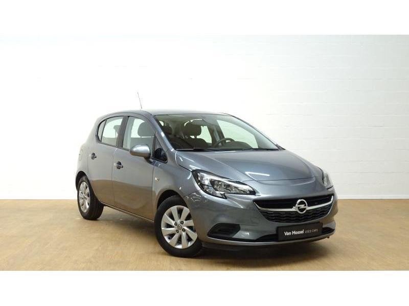 Opel Corsa 1.4 Enjoy automaat, Auto's, Opel, Stof, 4 cilinders, https://public.car-pass.be/vhr/153f12be-d056-4e03-934f-704fab238ea6