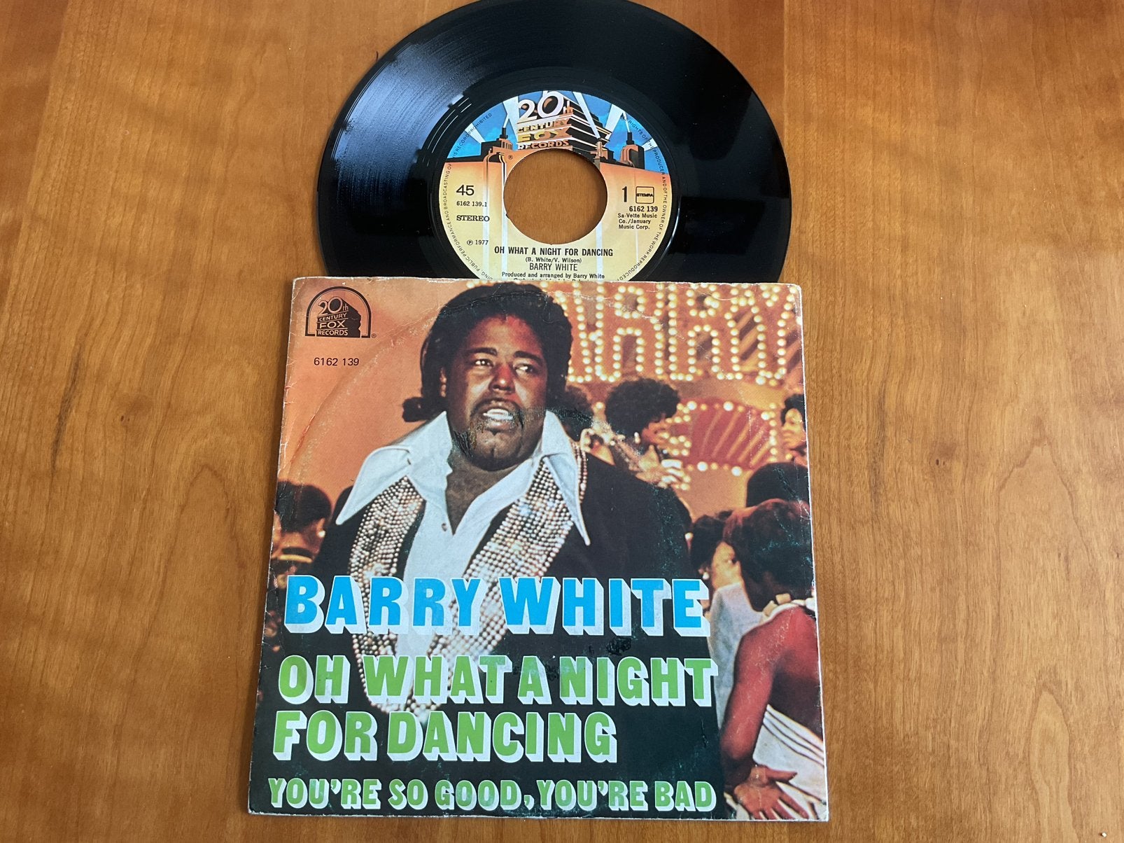 Barry White - Oh What A Night For Dancing., Ophalen of Verzenden, Gebruikt