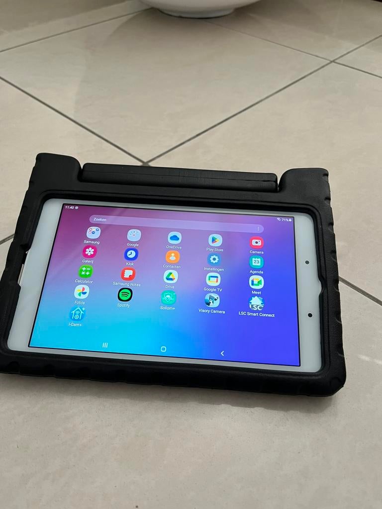 Samsung Galaxy Tab A 8.0 2019 Krasvrij, Informatique & Logiciels, Android Tablettes, Enlèvement, Comme neuf