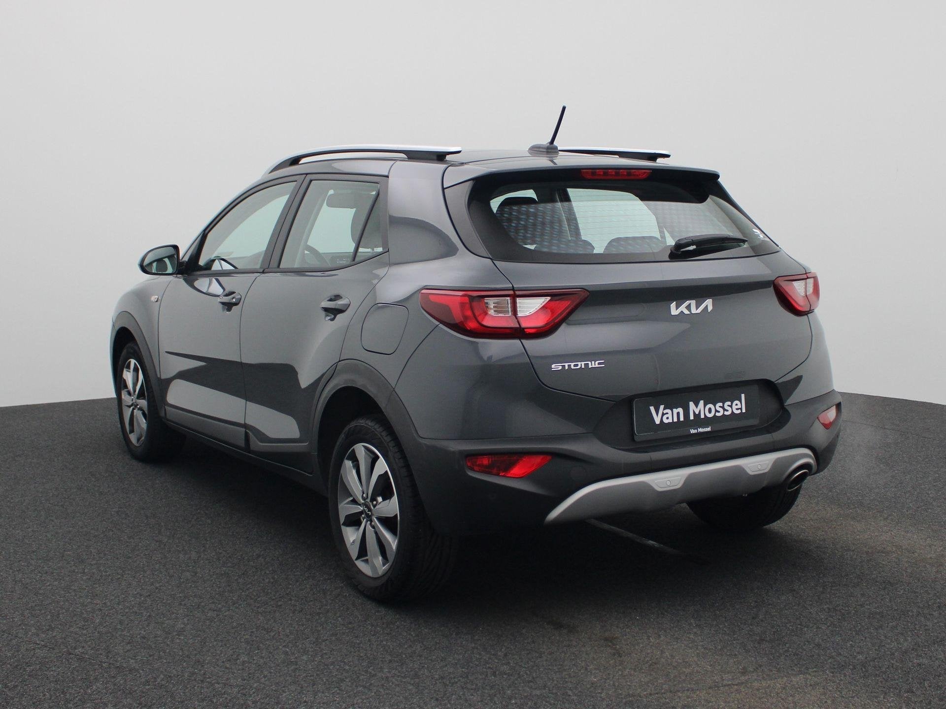 Kia Stonic 1.0 T 100 Urban Edition, Autos, Kia, Argent ou Gris, Euro 6, Entreprise, Boîte manuelle