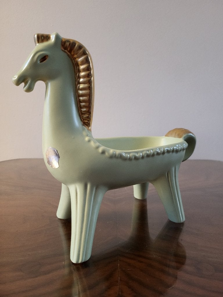 Statue de cheval en céramique Boch, Enlèvement ou Envoi