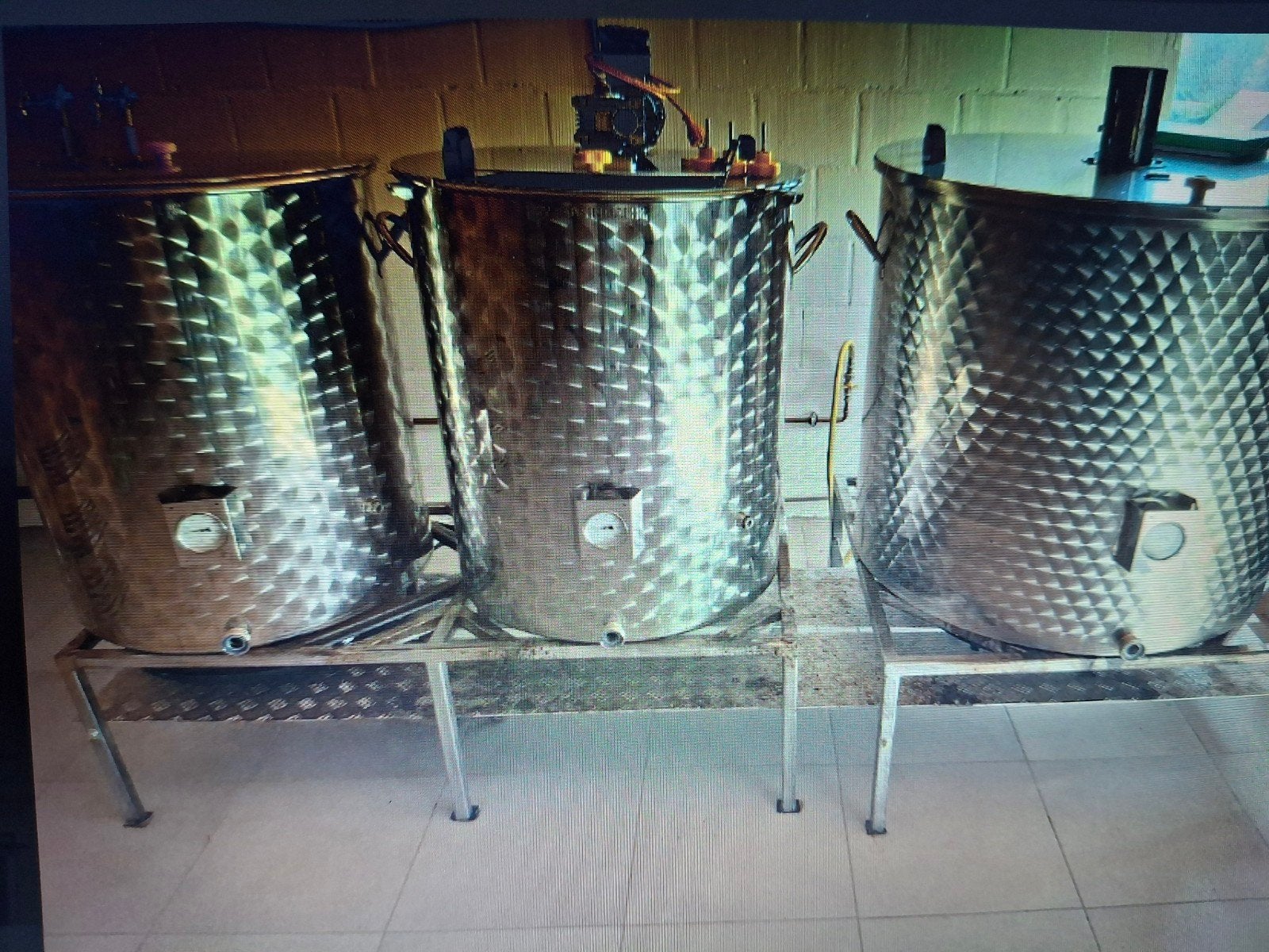 Complete brouwinstallatie tot 400L, Huis en Inrichting, Kasten | Lockerkasten, Gebruikt, Ophalen