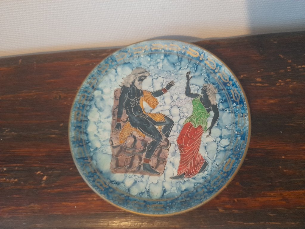Grieks wandbord, Antiek en Kunst, Antiek | Wandborden en Tegels, Ophalen
