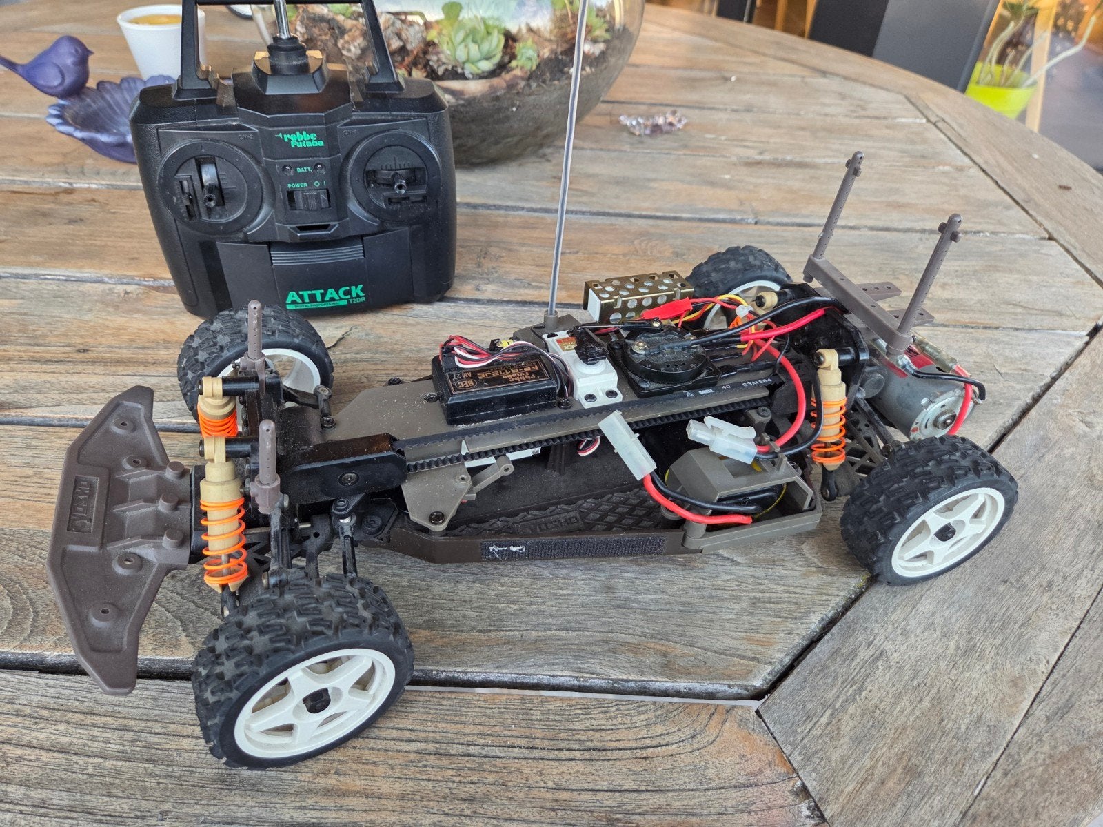 oud rally chassis kyosho, Ophalen of Verzenden