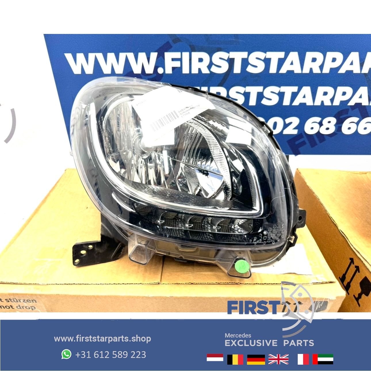 SMART KOPLAMP RECHTS A4538200839 Smart ForTwo 2014-  HEADLIG