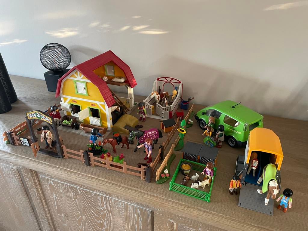 Playmobil paardenstal, Ophalen, Zo goed als nieuw