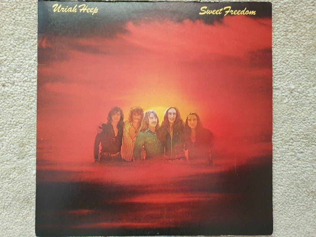 Uriah Heep: Sweet Freedom - lp, Ophalen of Verzenden, Zo goed als nieuw, LP