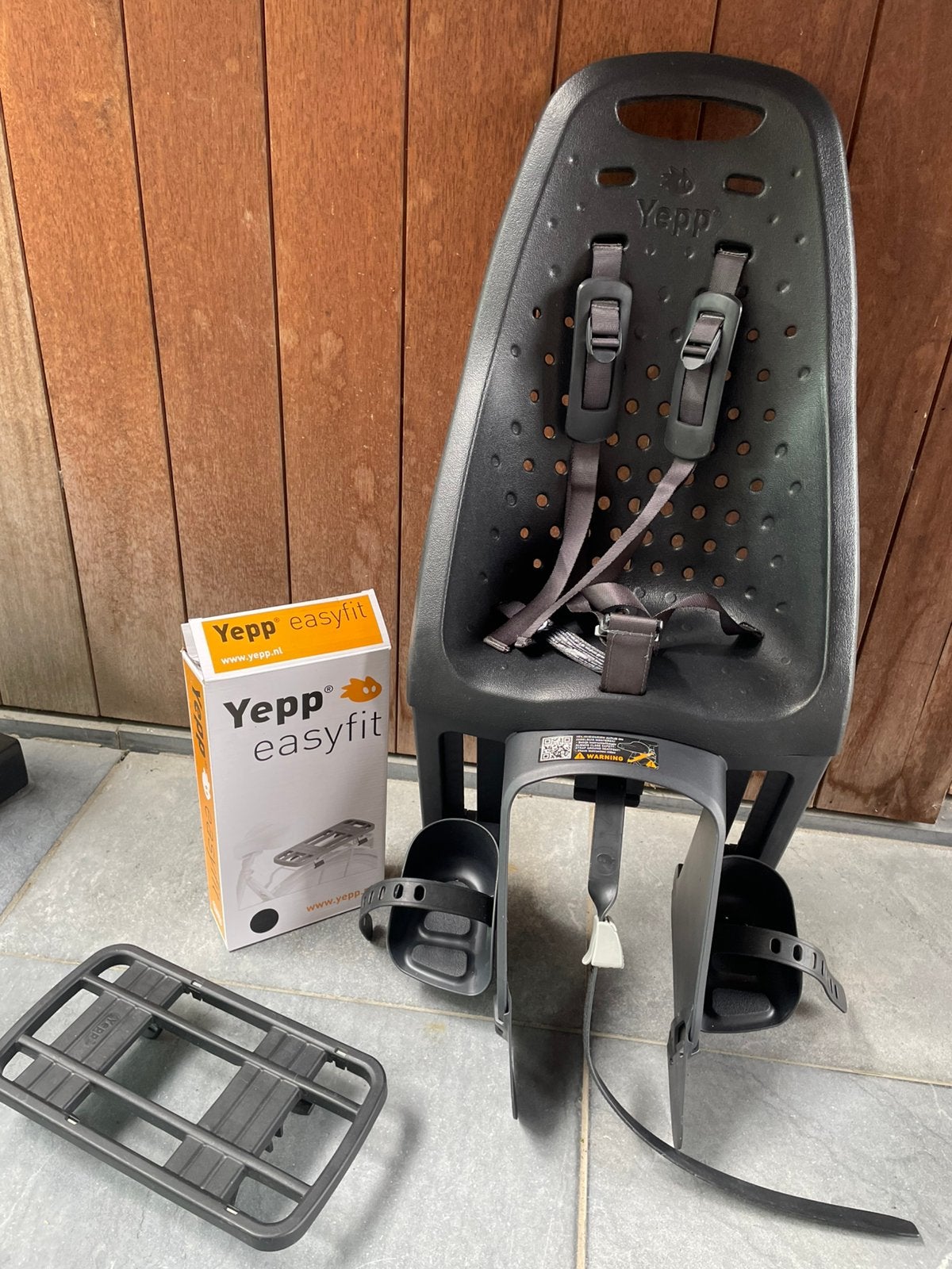 Fietsstoel Yepp, Repose-pieds, Comme neuf, 9 à 36 kg, Enlèvement