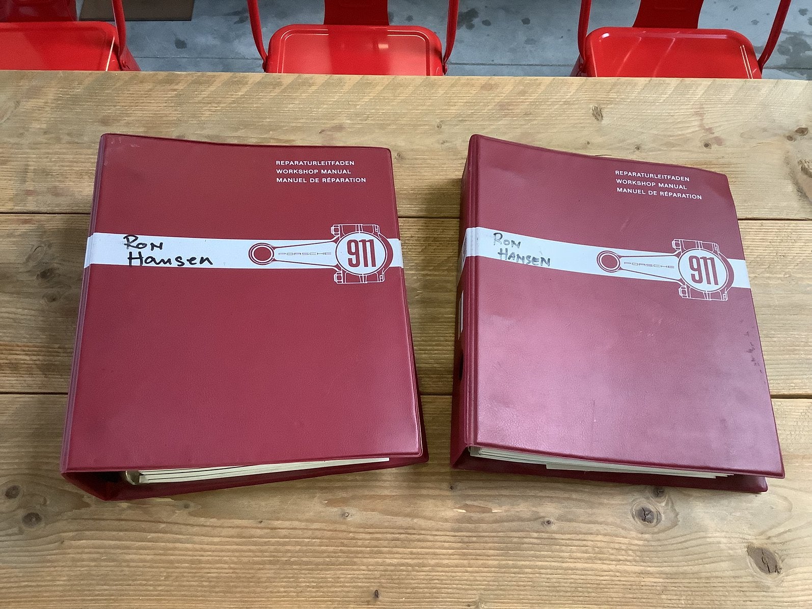 Werkplaatshandboeken Porsche 911, Auto diversen, Handleidingen en Instructieboekjes, Ophalen