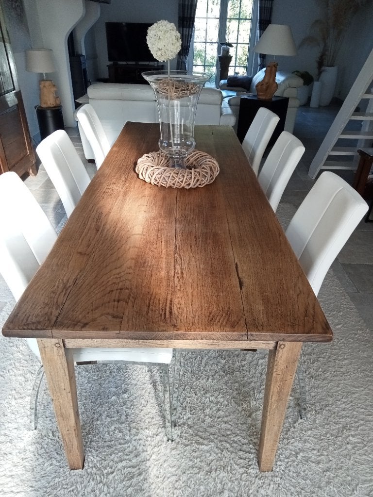 Table salle a manger, Maison & Meubles, Neuf, Enlèvement, 50 à 100 cm, Chêne