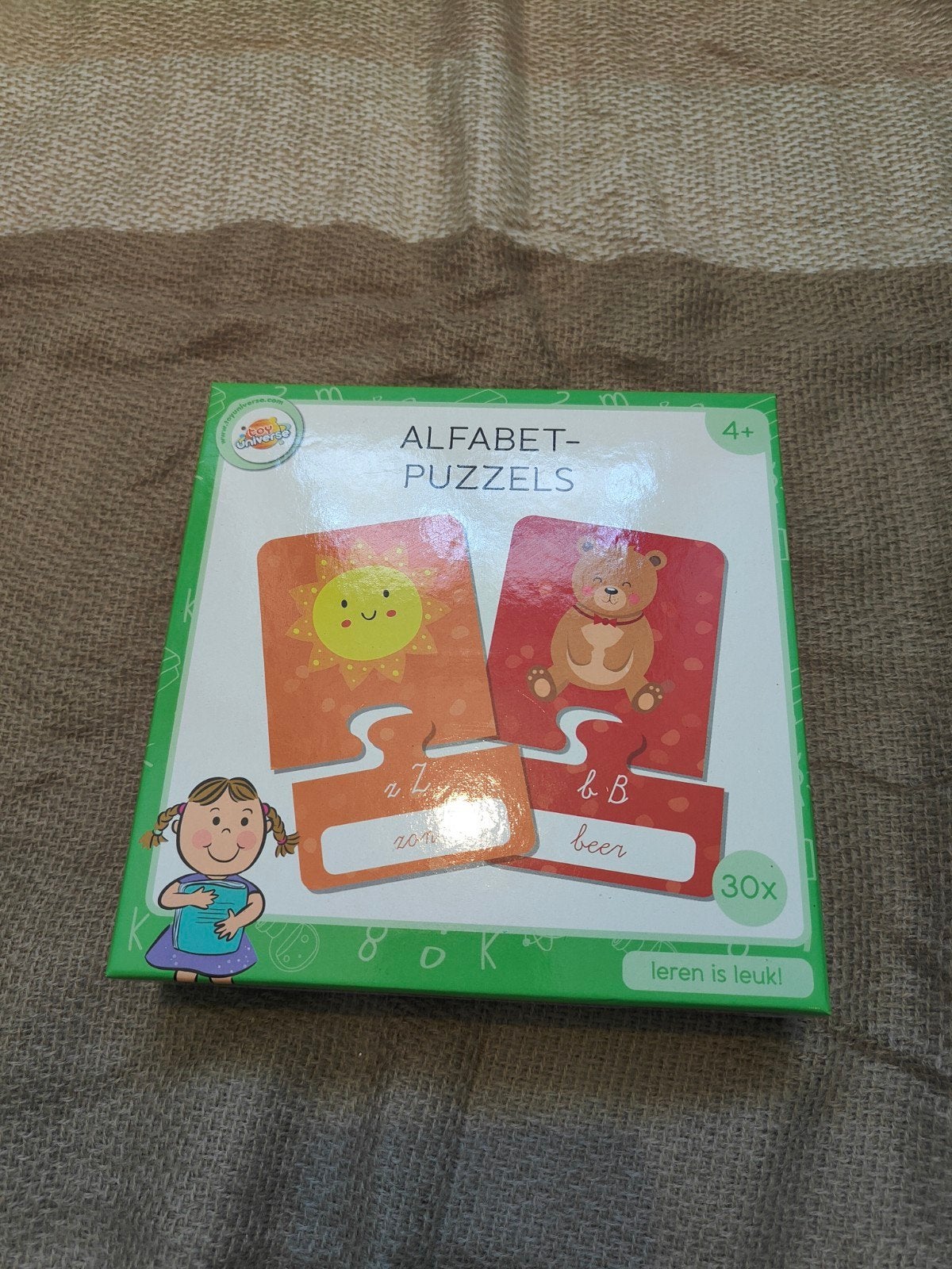 Alfabet Puzzel, Ophalen of Verzenden, Zo goed als nieuw, Puzzelen