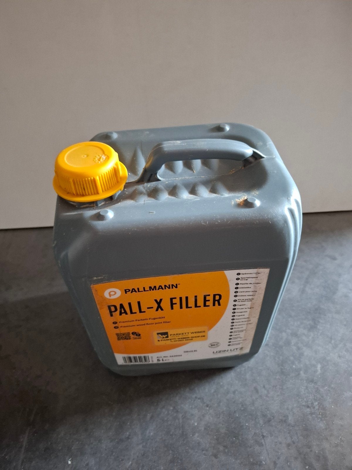 Pallmann pall-x-filler, Ophalen