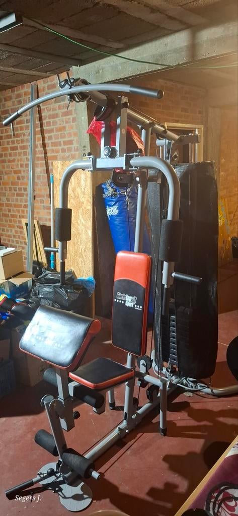 Multifunction Fitness toestel, Ophalen, Gebruikt, Benen, Krachtstation