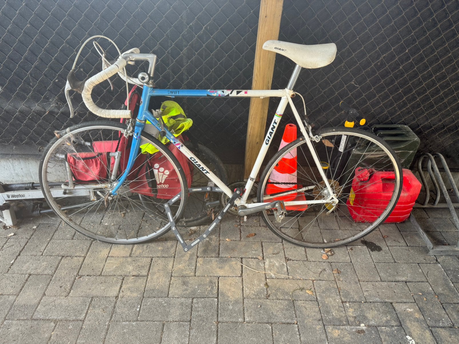 Racefiets Giant met opknapwerk, Fietsen en Brommers, Fietsen | Oldtimers, Ophalen