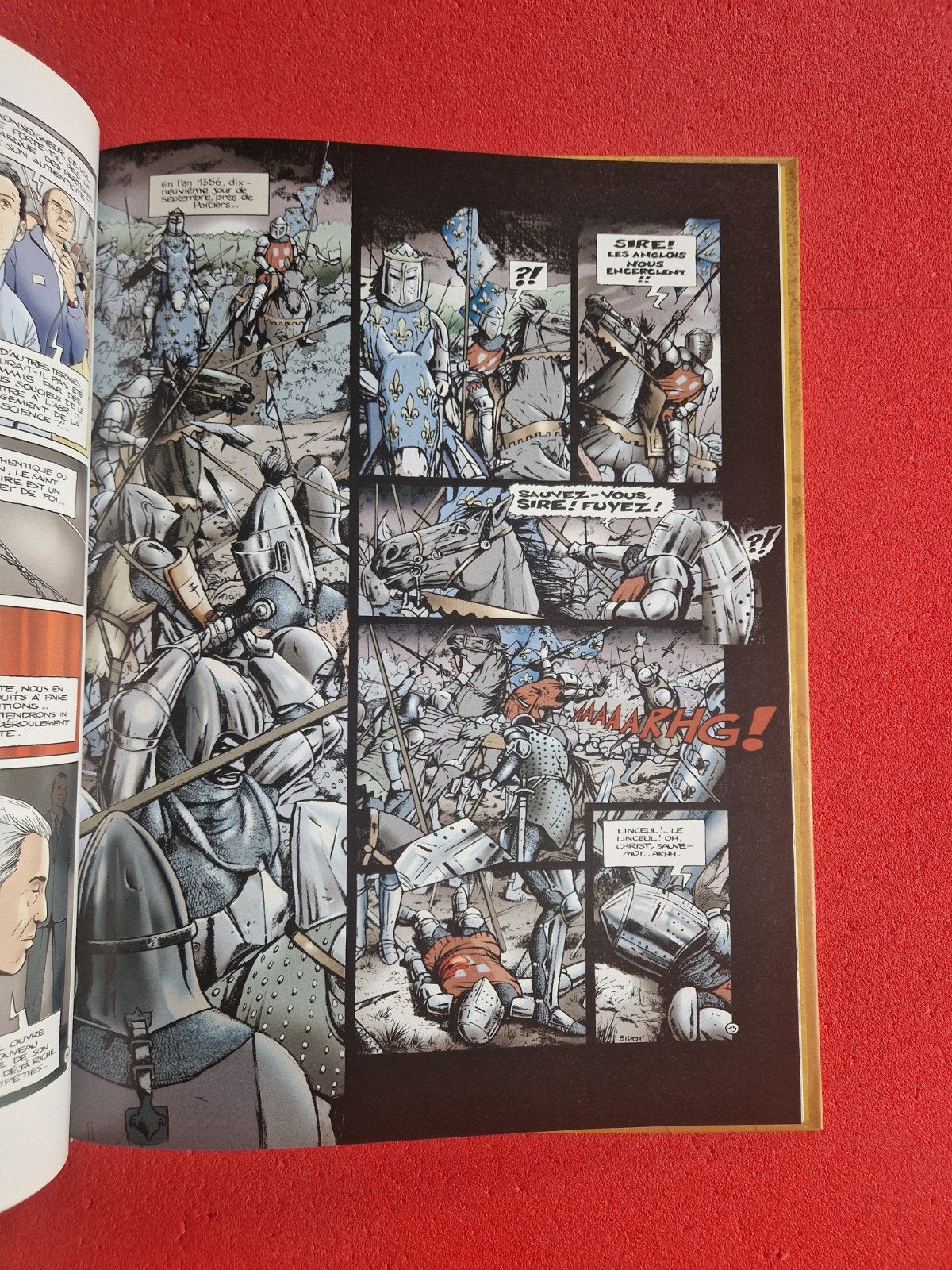 bd le linceul 1, Enlèvement ou Envoi