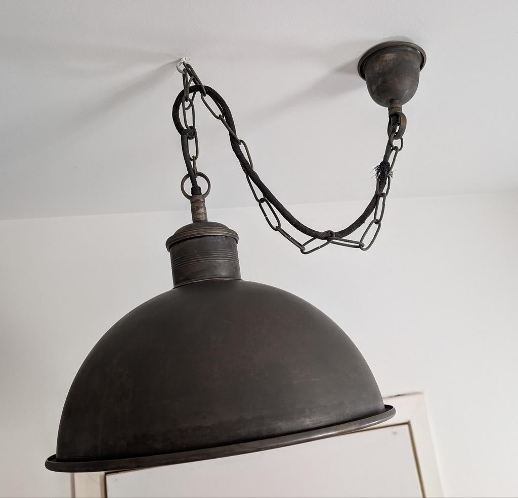 Industriële hanglamp, Huis en Inrichting, Lampen | Hanglampen, Ophalen