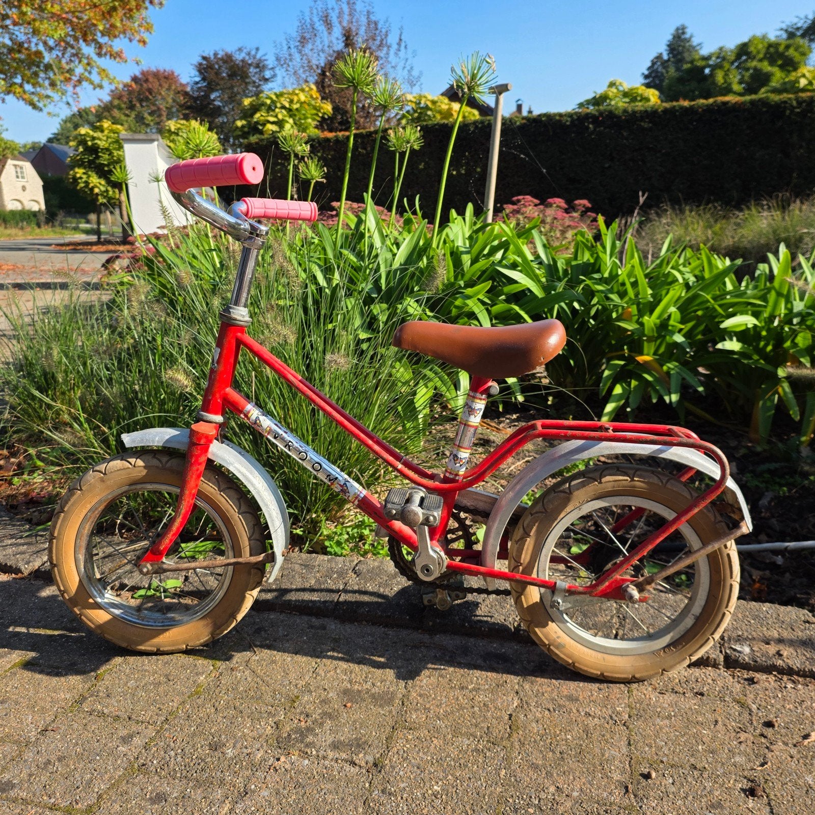retro fietsje, Fietsen en Brommers, Ophalen, Gebruikt, Terugtraprem, Minder dan 16 inch
