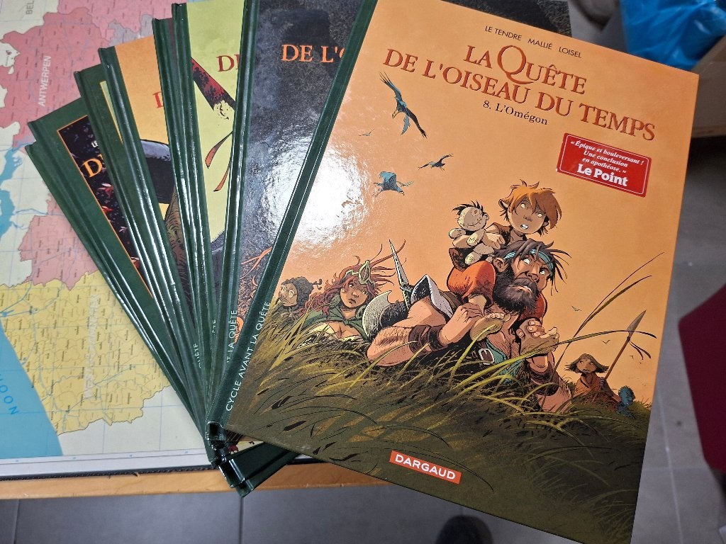 La quête de l'oiseau du temps - Série complète - 12 vol, Boeken, Complete serie of reeks, Ophalen of Verzenden, Zo goed als nieuw