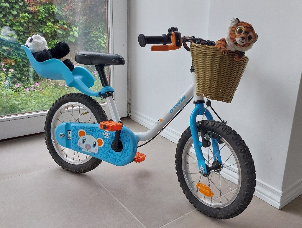 Vélo enfant 14 pouces B’Twin Decathlon (3-5 ans), Vélos & Vélomoteurs, Vélos | Vélos pour enfant, Comme neuf, Moins de 16 pouces