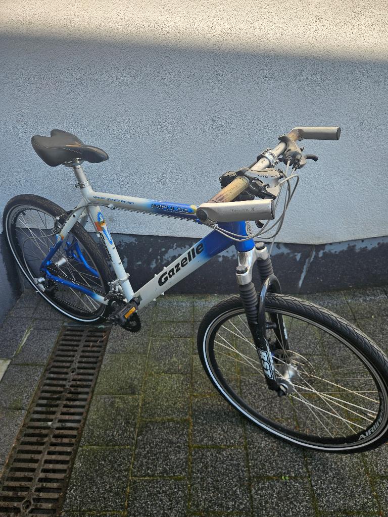 MTB Gazelle, Fietsen en Brommers, Fietsen | Mountainbikes en ATB, Ophalen, Gebruikt, Gazelle, 53 tot 57 cm