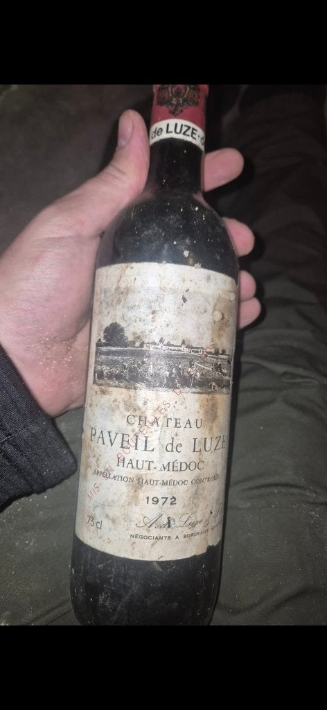 Château Paveil de Luze Haut-Médoc 1972, Verzamelen, Ophalen of Verzenden
