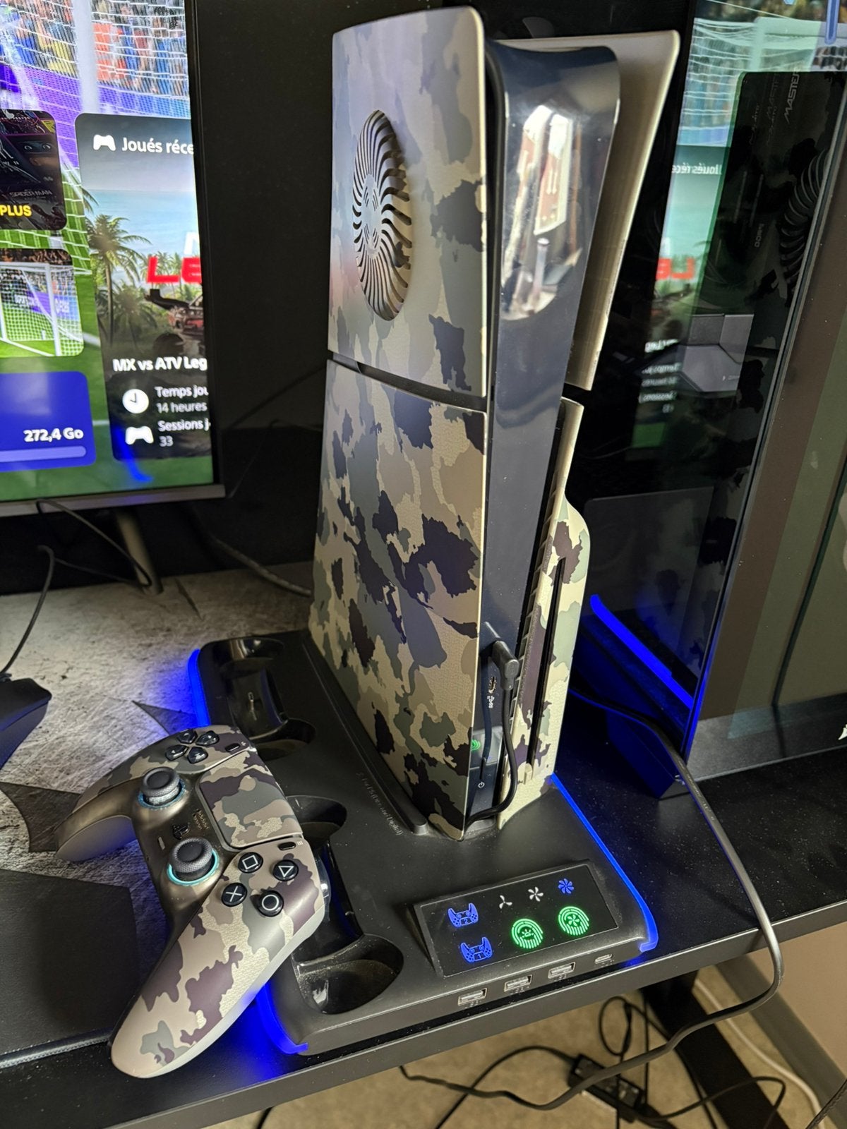 PS5 PlayStation 5 (PS5) - camo-schijf, Games en Spelcomputers, Spelcomputers | Overige, Ophalen of Verzenden, Sony, Zo goed als nieuw