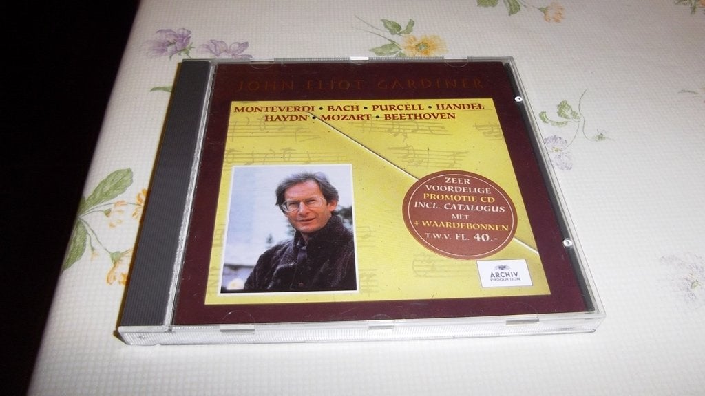 John Eliot Gardiner - Monteverdi-Bach-Purcell-Haydn-Mozart, Cd's en Dvd's, Kamermuziek, Ophalen of Verzenden, Zo goed als nieuw