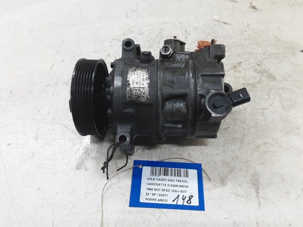 COMPRESSEUR CLIMATISATION Volkswagen Caddy IV (5Q0816803K), Volkswagen, Volkswagen AG, Utilisé, Kundenbetreuung@volkswagen.de