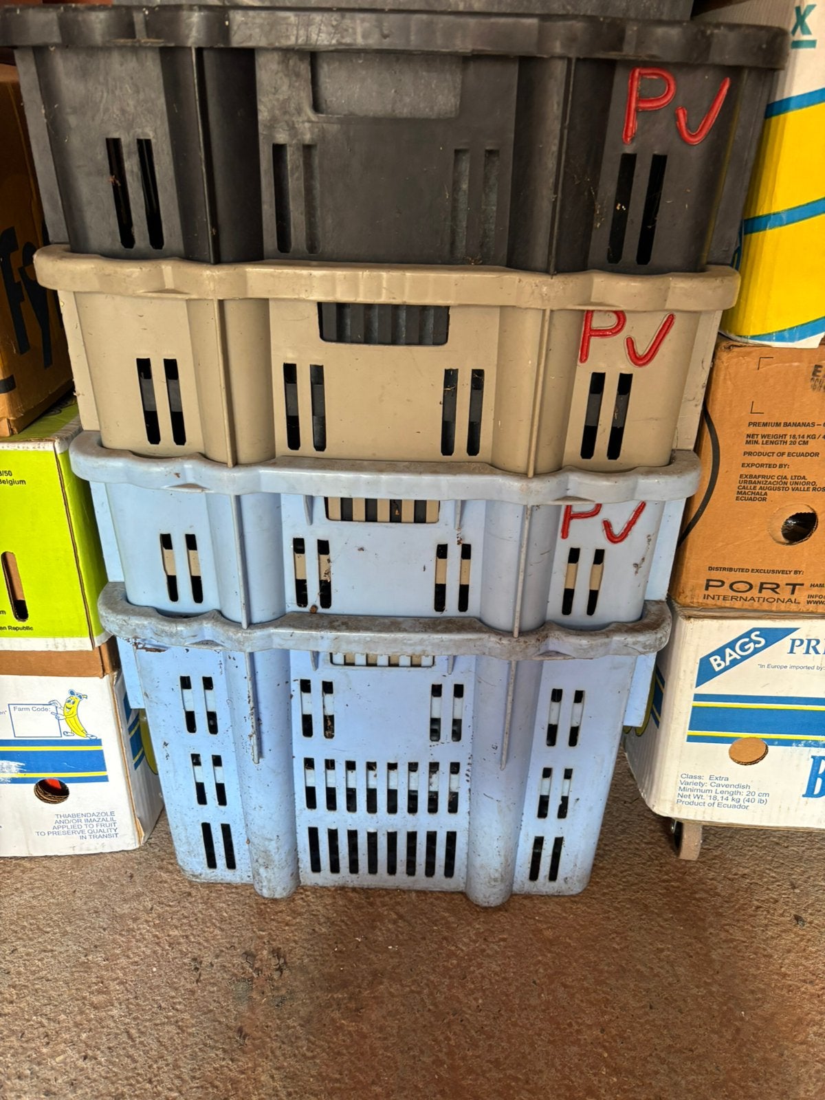 Broodmanden 7stuks, Ophalen, Bakkerij en Slagerij