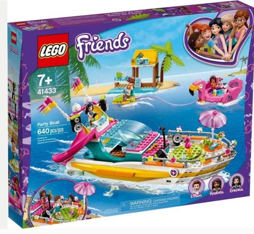 Lego Friends 41433 - Feestboot Party Boat NIEUW IN DOOS, Kinderen en Baby's, Speelgoed | Duplo en Lego, Lego, Nieuw, Friends, Ophalen of Verzenden