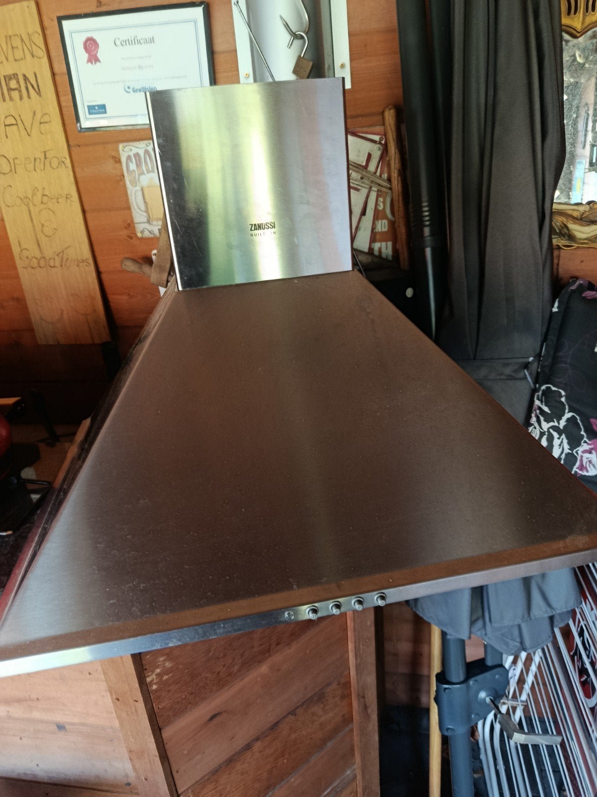Zanussi ZHC600X dampkap, Ophalen