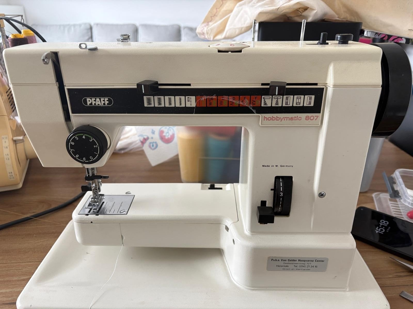 Naaimachine, Hobby en Vrije tijd, Naaimachines en Toebehoren, Ophalen, Naaimachine, Pfaff