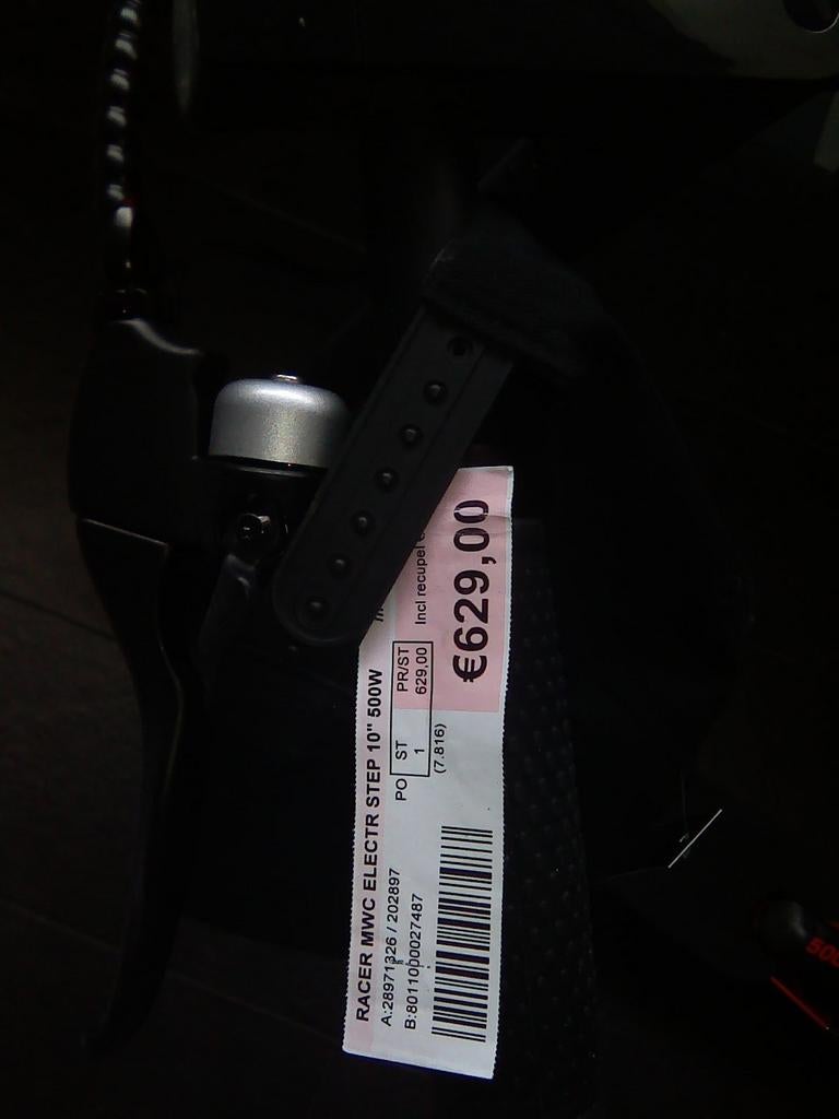 Te koop elektrische step 500 W EMG velociptor nieuw, Ophalen