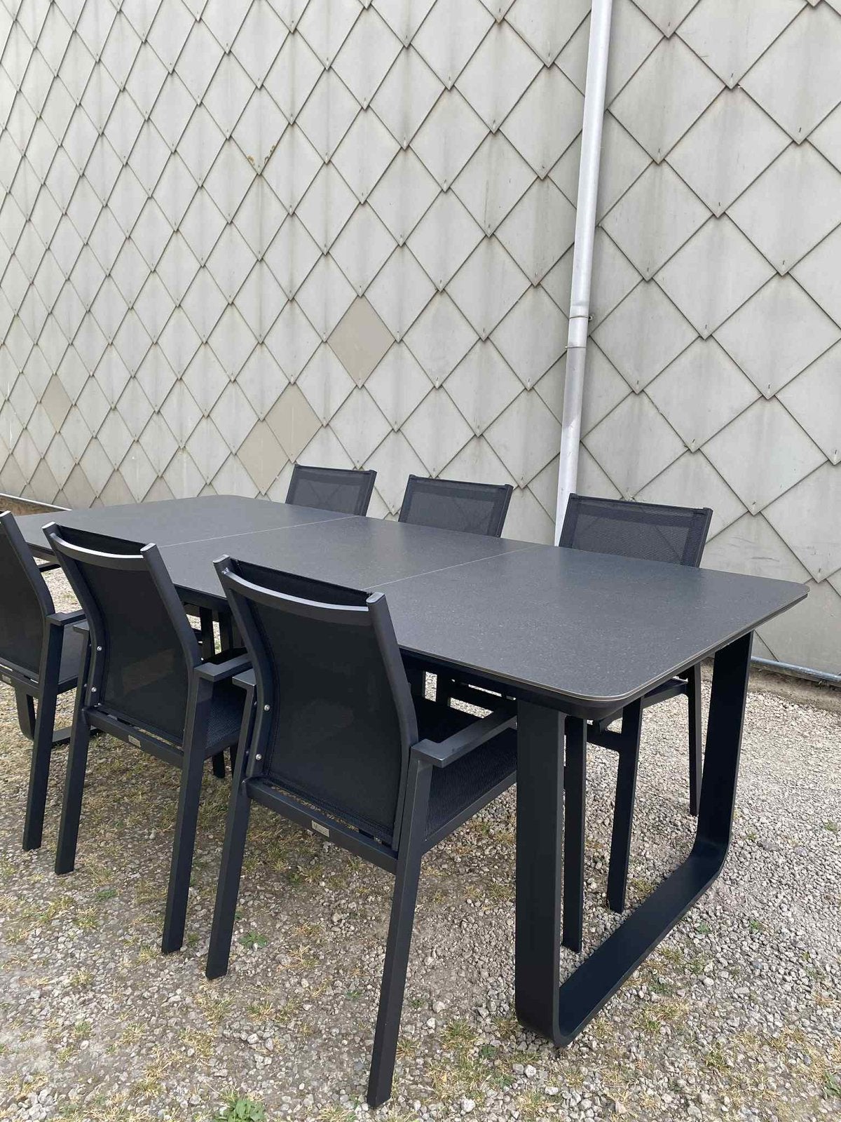 Complete keramische tuinset in uitstekende staat!, Tuin en Terras, Ophalen, Zo goed als nieuw