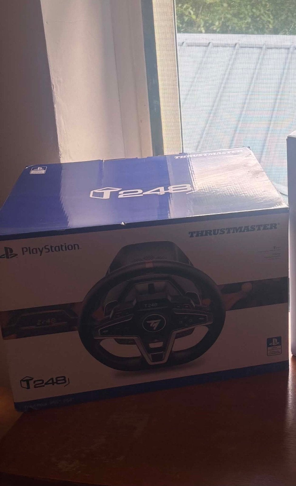 volant thrusmaster t248 avec son siège, Consoles de jeu & Jeux vidéo, Enlèvement, Comme neuf, Volant ou Pédales, PlayStation 5