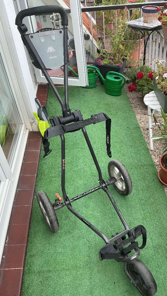 Chariot de golf BigMax - Trois Roues, Sport en Fitness, Golf, Ophalen, Gebruikt, Overige typen, Overige merken