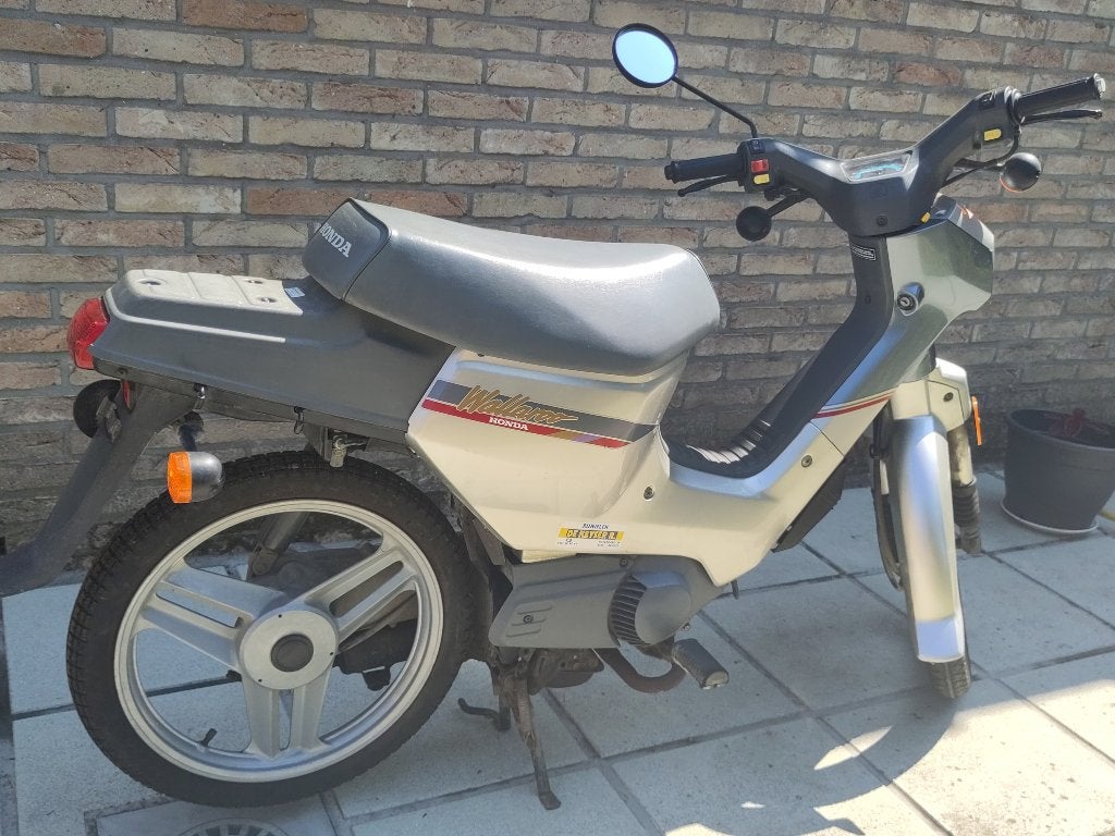 Honda Wallaroo PK 50 DX (deluxe versie) Klasse B 1995, Fietsen en Brommers, Brommers | Honda, Ophalen, Gebruikt, Overige modellen