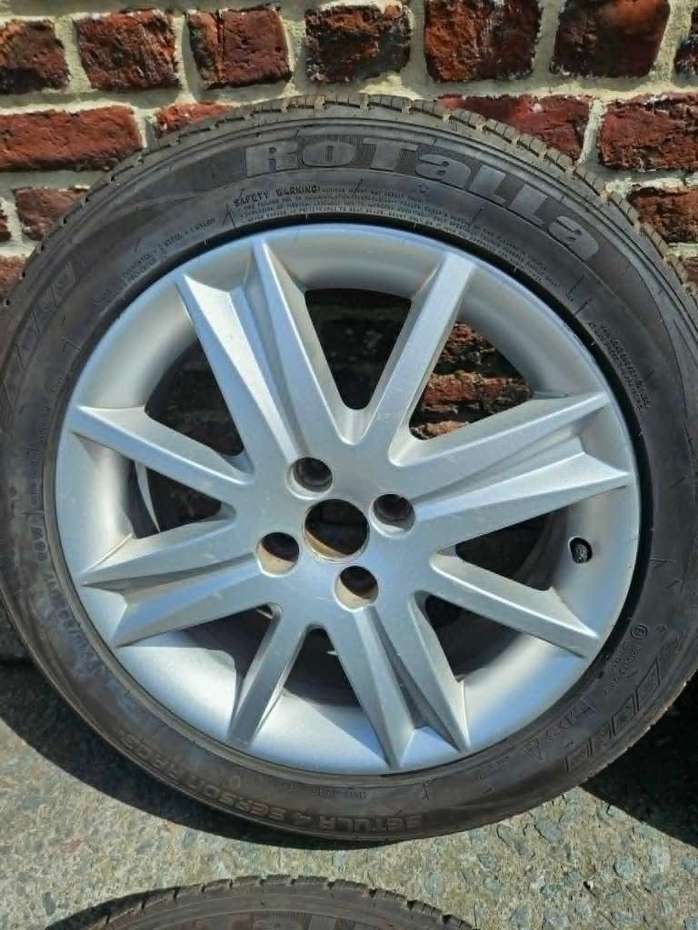 Jantes Renault Megane en 17 4X100, Pneus et Jantes, 4 Saisons, 17 pouces, Enlèvement