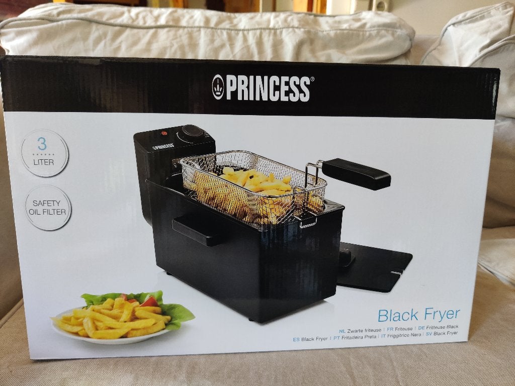 Ongebruikte Princess frietketel 3L, Elektronische apparatuur, Frituurpannen, 2 tot 3 liter, Ophalen, Nieuw, Uitneembare binnenpan