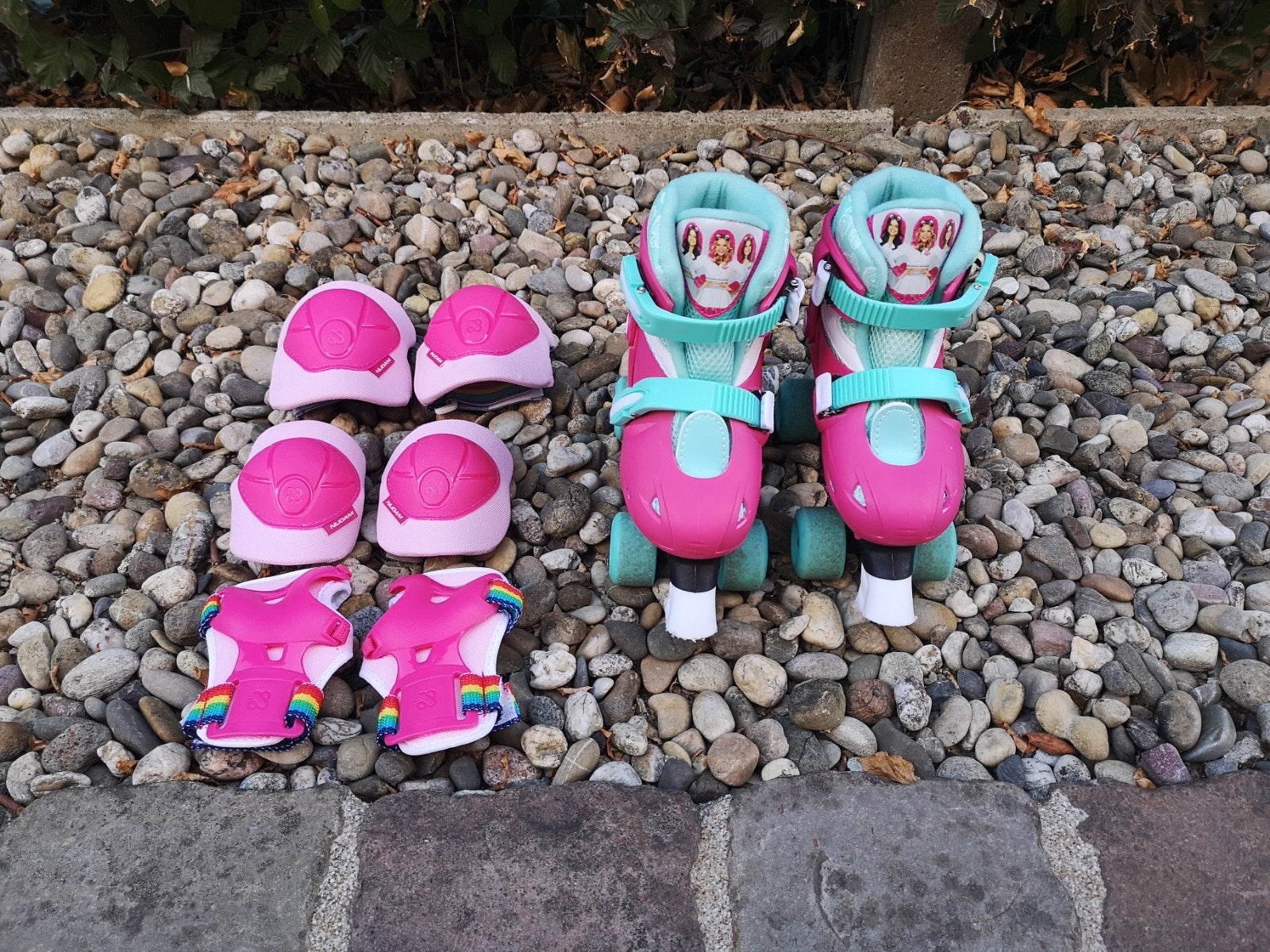Rolschaatsen K3 maat 34-37 met bescherming, Kinderen en Baby's, Ophalen of Verzenden