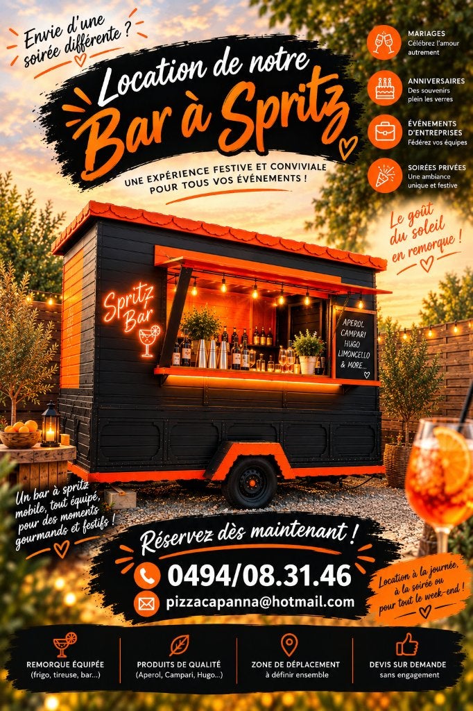 location bar à spritz, Enlèvement ou Envoi, Autres types